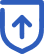 Icon of a shield with an upward arrow, indicating free upgrades to the latest features as Movegistics 5.0 evolves.